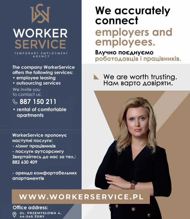 Agencja Pracy WorkerService - agencja pracy ŻORY agencja pracy ŻORY